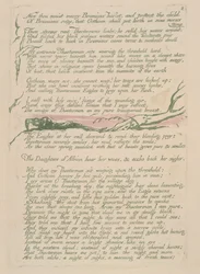 Now thou may marry, plate 4v from Visions of the Daughters of Albion